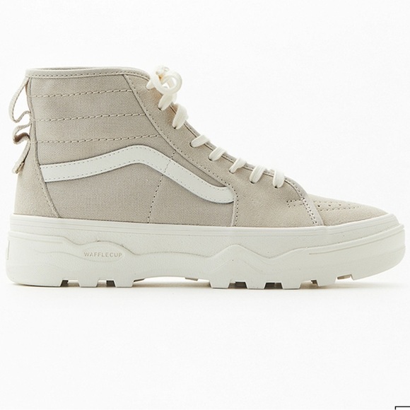 Vans Shoes - VANS Beige Sentry Sk8-Hi WC High Top Unisex Lugged Soles Sneakers  6.5M 8W